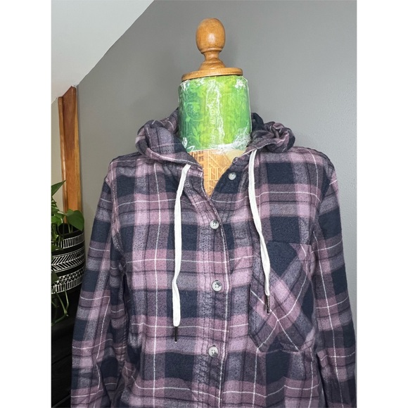 Hooded Flannel - Picture 2 of 2